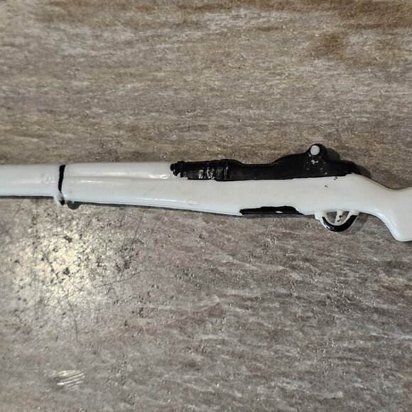 VTG Hasbro G.I. Joe Action Soldier West Point Cadet White Rifle Missing Strap - Picture 5 of 12